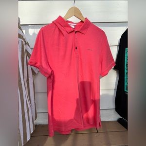 Bright pink liquid cotton